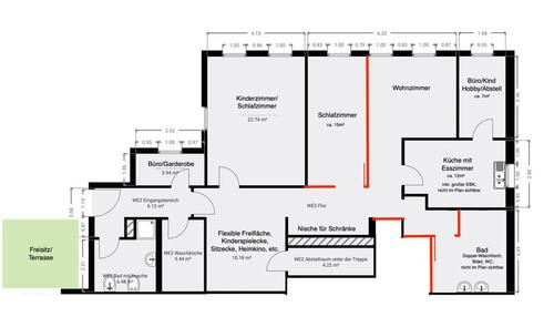 Foto - 4 Zimmer Erdgeschoßwohnung zur Miete in Öhringen