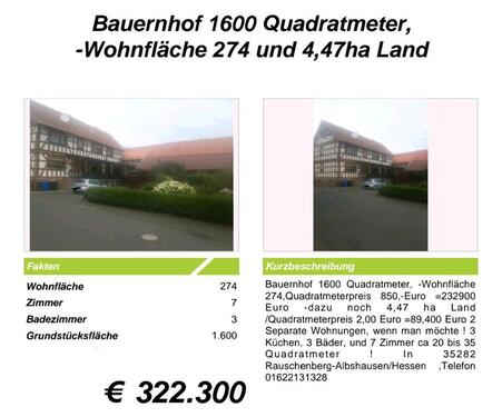 Foto - Einfamilienhaus zum Kaufen in Rauschenberg