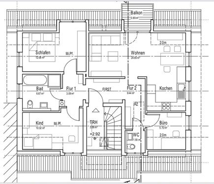 Foto - 4-Zimmer Wohnung, ca. 80qm - 63785 Obernburg