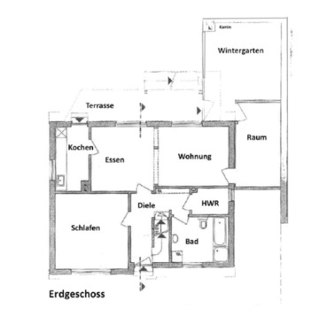 Foto - 3 Zimmer Erdgeschoßwohnung zur Miete in Ahaus