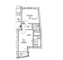 frisch renovierte 2-Raum-Wohnung in Radebeul mit Balkon