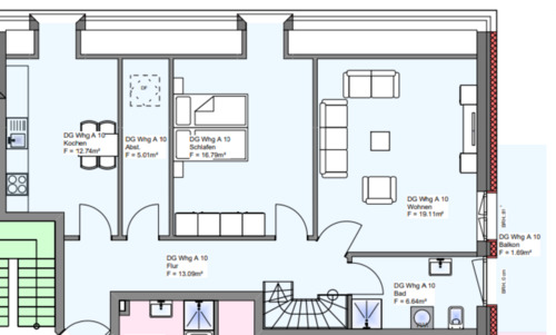Foto - Maisonettenwohnung in Papenburg zur Miete