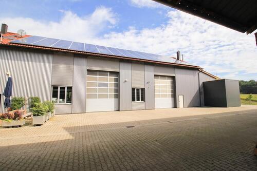 Foto - Werkstatt- & Lagerstandort mit Krananlage, Starkstrom & klimatisierter QS-Fläche – Büro inklusive