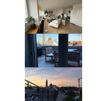 Großzügige 160 qm Designer-Wohnung Schwabing teilmöbliert befrist - München Au-Haidhausen