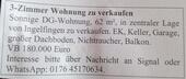 Foto - 3 Zimmer Dachgeschoßwohnung zum Kaufen in Künzelsau