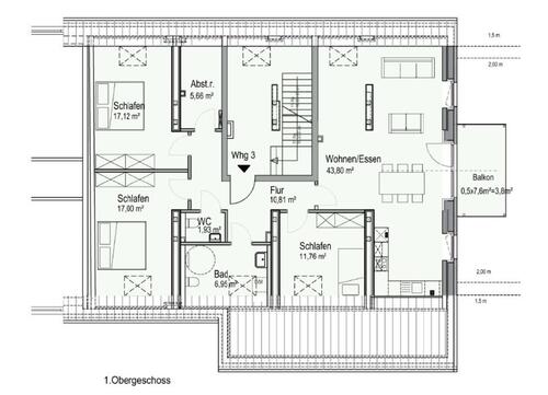 Foto - Etagenwohnung in Kranenburg zur Miete