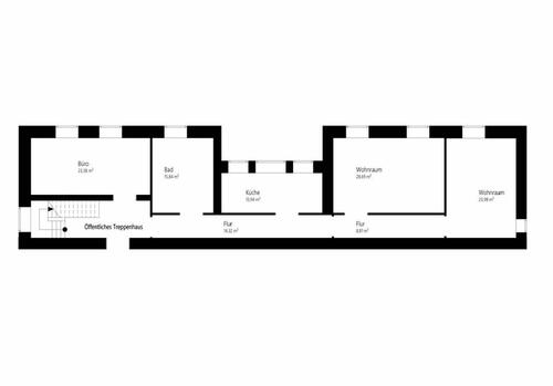 Foto - Exklusive 128m² Wohnung im 2.OG einer Villa mit Park in Egeln