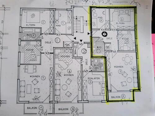 Foto - 3 Zimmer Erdgeschoßwohnung in Winterberg