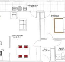 Zu vermieten - 2 Zimmer Wohnung in Augsburg Herrenbach