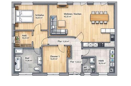 Foto - Luxuriöse Haushälfte in Hohenwestedt