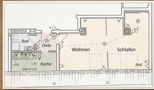 Foto - 2-Zimmerwohnung in Uni- und Innenstadtnähe – frei verfügbar