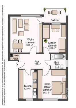 Foto - Etagenwohnung in Darmstadt
