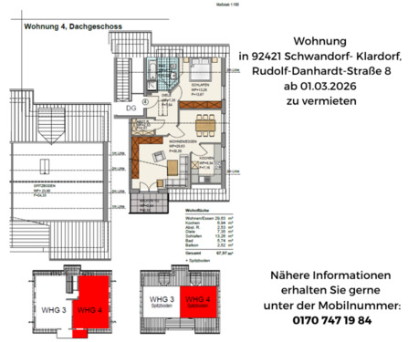 Foto - 2 Zimmer Etagenwohnung in Schwandorf
