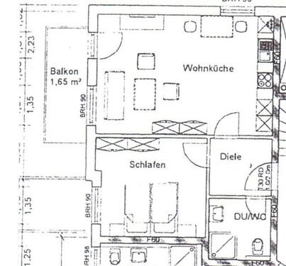 Foto - 2 Zimmer Etagenwohnung zur Miete in Trittenheim
