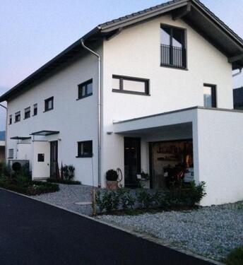 Foto - Design-Doppelhaushälfte in Thansau, KFW70, Bergblick, Garten