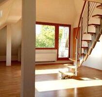 Exclusive Dachgeschosswohnung in Riesa Delle mit Blick ins Grüne