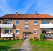 3-Zimmer-Wohnung in Diepholz im Erdgeschoss mit Balkon und Laminat.