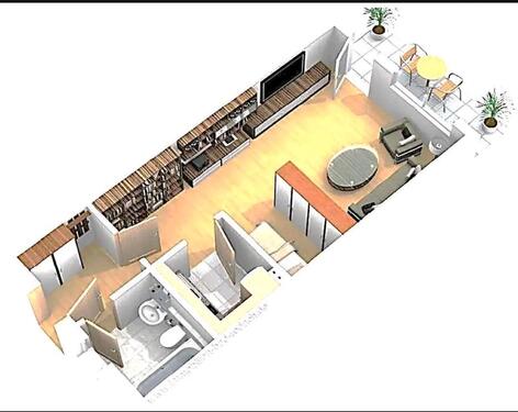 Foto - Bad staffelstein 1-Zimmer-Wohnung mit Terrasse nahe Therme & Hbf