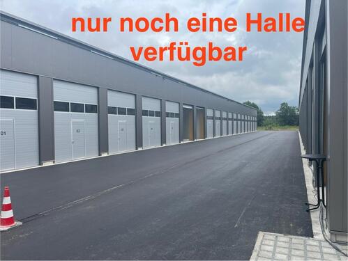 Foto - Große Wohnmobil Garage 44qm XXL komfort Lagerhalle 4m Torhöhe