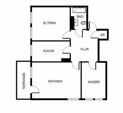 Foto - Etagenwohnung in Bochum