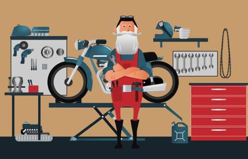 Foto - Motorrad Roller Lastenrad Stellplatz Garage Bornheim Hersel Bonn