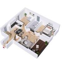 3-Zimmer-Wohnung Landau - 850,00&nbsp;EUR Kaltmiete, ca.&nbsp; 75,00&nbsp;m&sup2; in Landau an der Isar (PLZ: 94405)
