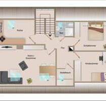 Sanierte 3-Zimmer-Dachgeschosswohnung mit neuer Einbauküche - Wolfsburg Almke