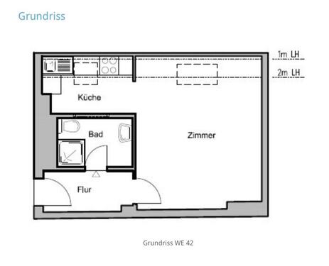 Foto - 1 Zimmer Dachgeschoßwohnung zur Miete in Berlin