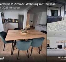 Barrierefreie 2-Zimmer-Wohnung mit Terasse in Eggelstetten - Oberndorf am Lech