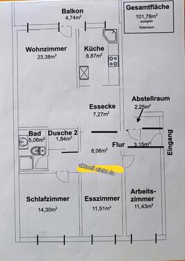 Foto - 4 Zimmer ETW in Lgh. Zentrum - 280.000,00&nbsp;EUR Kaufpreis, ca.&nbsp; 101,78&nbsp;m&sup2;