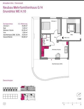 Foto - Etagenwohnung in Dornstadt zur Miete