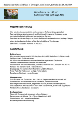 Foto - 5 Zimmer Reihenhaus in Ehningen