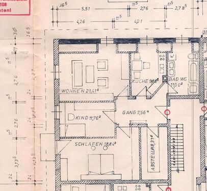 Foto - 3 Zimmer Dachgeschoss Wohnung 90m2 Erstbezug nach Sanierung