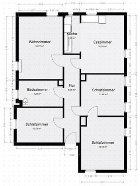 Foto - 5 Zimmer Dachgeschoßwohnung zur Miete in Mühlhausen