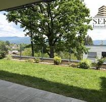 Terrasse, Rasen, schöner Blick! 2-Zimmer-Wohnung in Deggendorf
