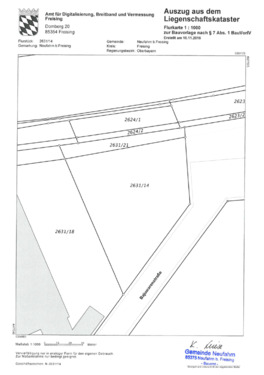 Foto - Grundstück zur Miete in Neufahrn bei Freising