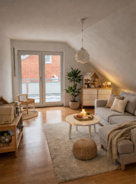 Foto - Gemütliche 2-Zimmer-Dachgeschosswohnung mit Balkon in Uslar