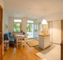 Charmante, vollmöblierte 2‑Zimmer‑Wohnung mit Wintergarten – ruhi - Bad Harzburg