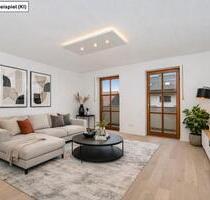 Modernes Split-Level-Reihenhaus mit Garten & Tiefgarage - Egling