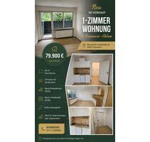 Modernisierte 1-Zi-Whg mit Terrasse | Sofort frei | Kapitalanlage - Hannover Linden-Limmer