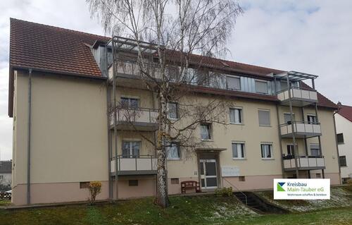 Foto - Helle Erdgeschosswohnung mit Balkon in Bad Mergentheim
