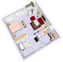 Foto - 1.5 Zimmer Erdgeschoßwohnung zur Miete in Kiel