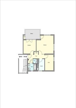 Foto - 3 Zimmer Etagenwohnung zur Miete in Esslingen am Neckar
