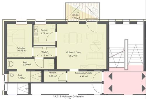 Foto - 2 Zimmer Etagenwohnung zur Miete in Külsheim