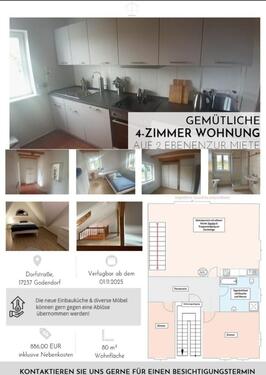 Foto - stilvolle und gut sanierte 3 Zimmer Whg plus Maisonette ab 1.11