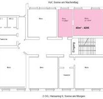 Teilbereich einer Gewerbeeinheit am Hansering zu vermieten - Halle (Saale) Am Wasserturm/Thaerviertel