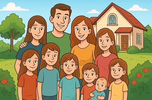 Foto - ❤️Großfamilie braucht neue Bleibe ❤️