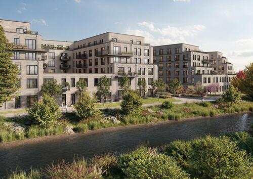 Foto - Maisonette-Wohnung mit eigenem Eingang im Innenhof des Neubauprojektes 'Friedrich´s Ufer'