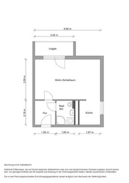 Foto - 1 Zimmer Etagenwohnung zur Miete in Zwickau