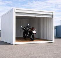 Vermietung von Container mit Rolltoren in Uplengen